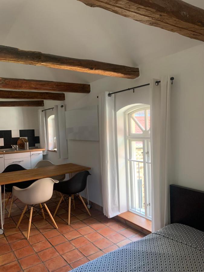 Studio Auf Denkmalgeschuetztem Dreiseithof In Hoefgen Bei Grimma Hofgen  Bagian luar foto