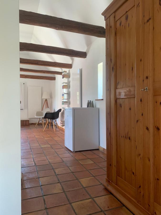 Studio Auf Denkmalgeschuetztem Dreiseithof In Hoefgen Bei Grimma Hofgen  Bagian luar foto